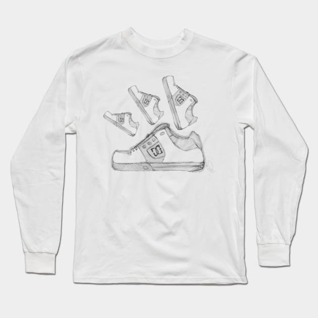 Those shoes look a bit sketchy Long Sleeve T-Shirt by MrSantos